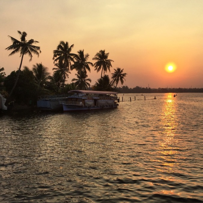 The Backwaters Sunset
